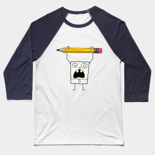Doodlebob // Spongebob Squarepants Baseball T-Shirt